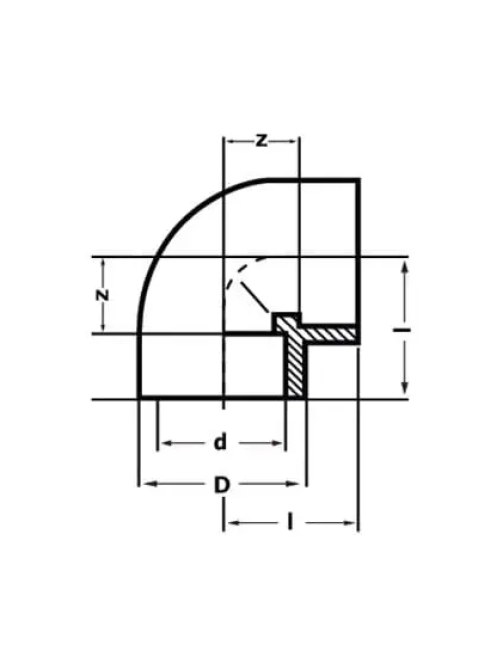 Elbow-90-2D